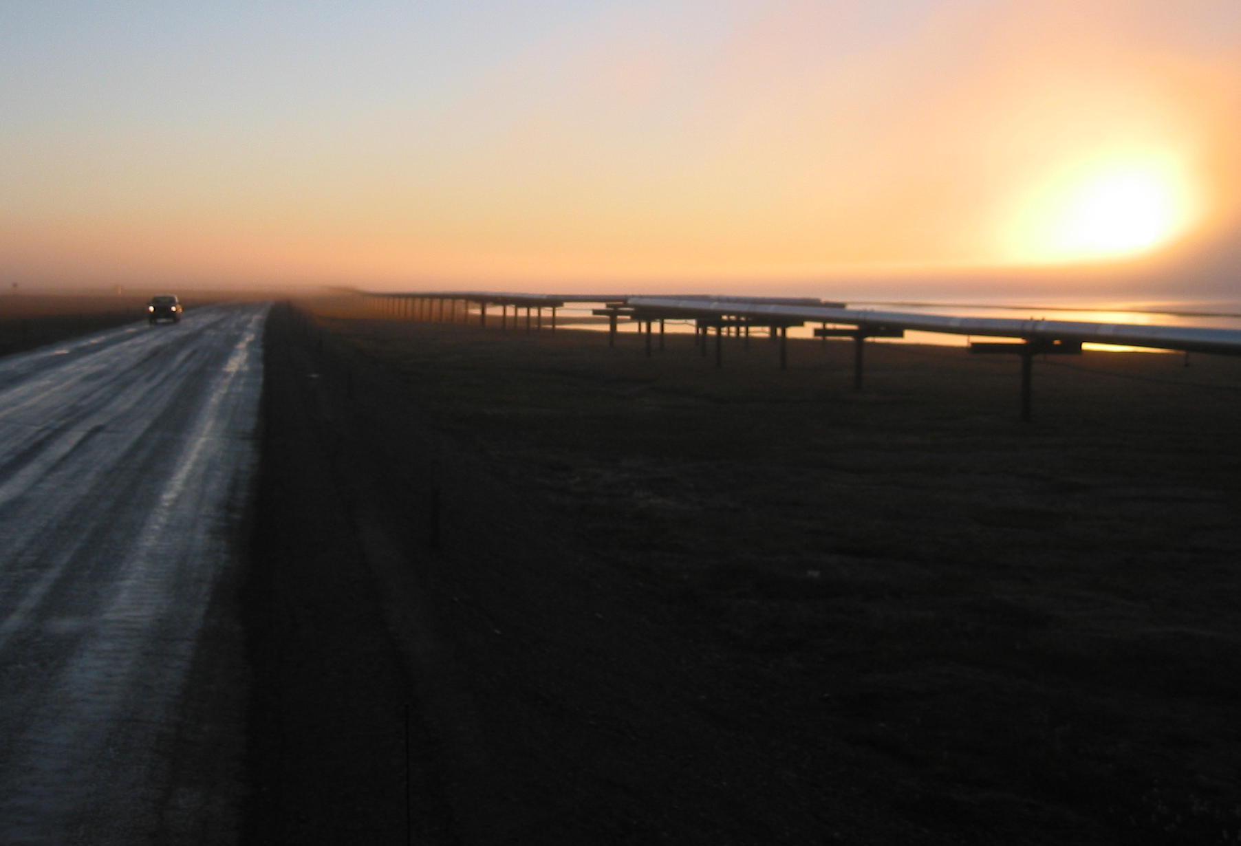 Prudhoe Bay, Alaska. Photo by Bill Burgess. Prudhoe Bay, Alaska